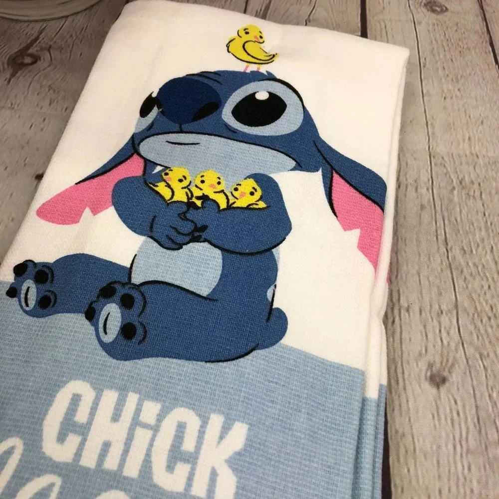 Disney NWT stitch kitchen towel chick magnet